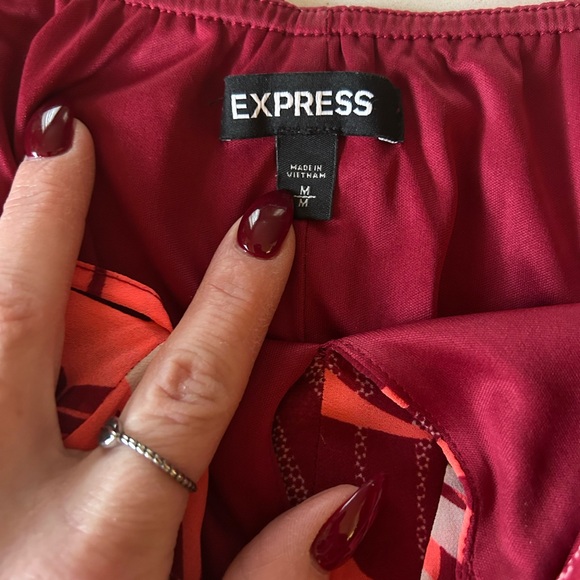 Express Tropical Floral Maxi Dress - Picture 9 of 15